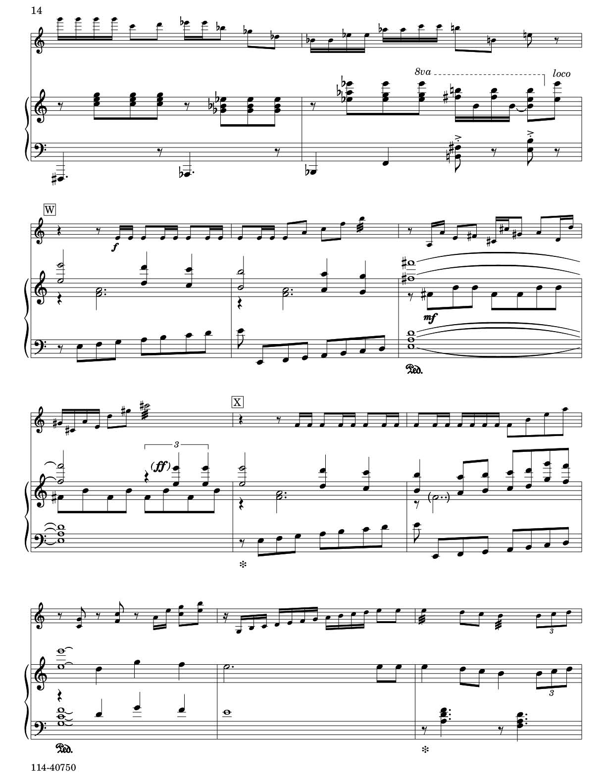 Allegro Volante sample page