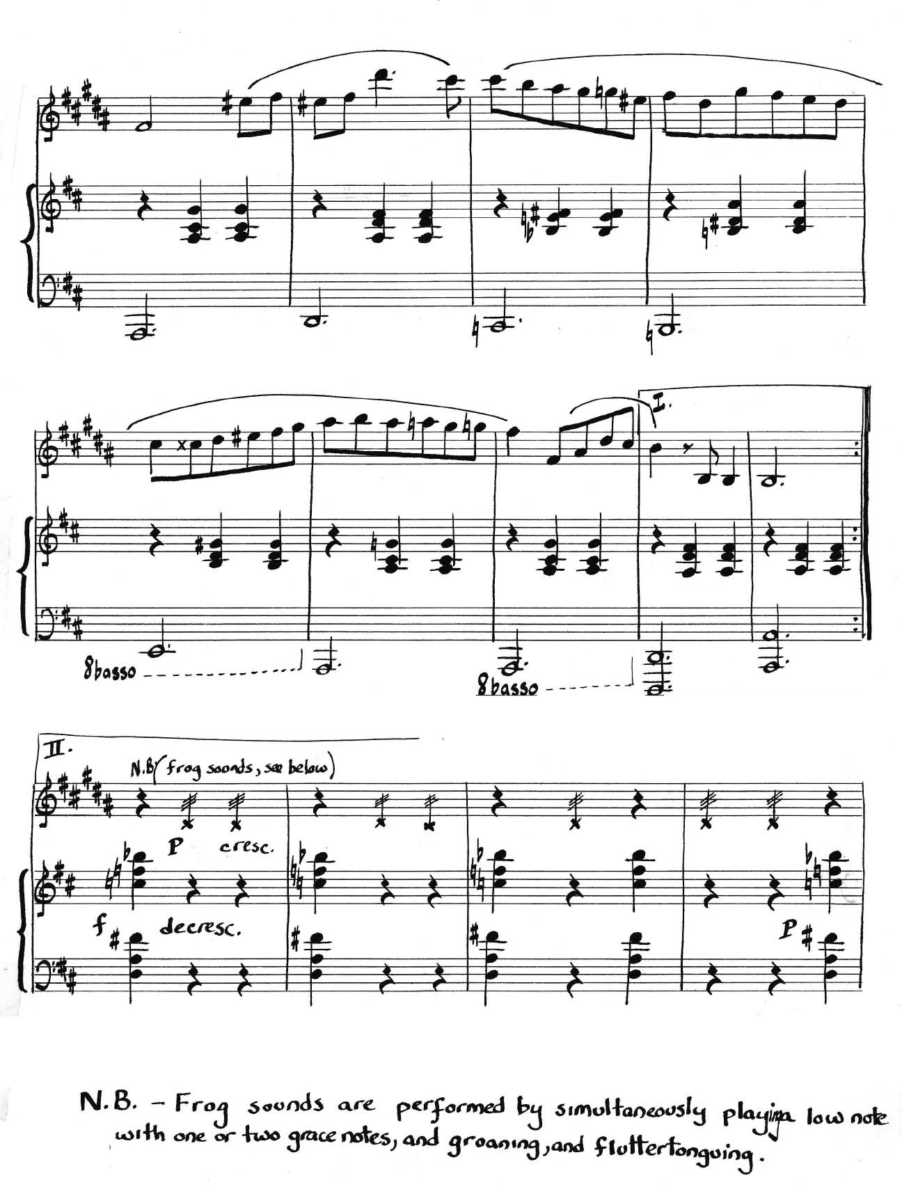 frog pond sample page